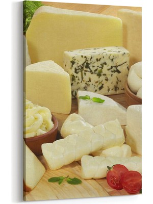 Olla 15158D Gıda Görseli Dikey Kanvas Tablo