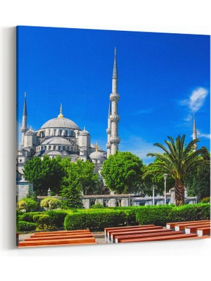 Olla 18385K Yapı Görseli Kare Kanvas Tablo