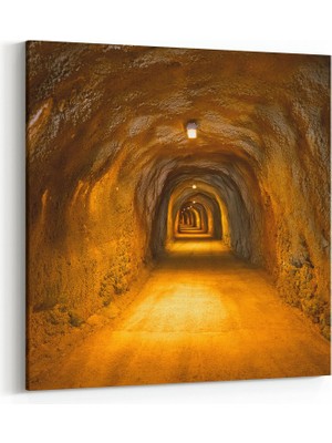 Olla 18528K Yapı Görseli Kare Kanvas Tablo