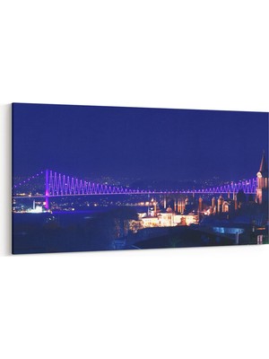Olla 18970YD Yapı Görseli Yatay Dar Kanvas Tablo