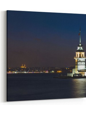 Olla 18377K4 Yapı Görseli Kare 4'lü Kanvas Tablo
