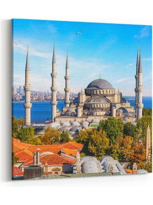 Olla 18170K Yapı Görseli Kare Kanvas Tablo