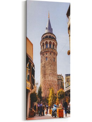 Olla 18174DI Yapı Görseli Dikey Ince Kanvas Tablo