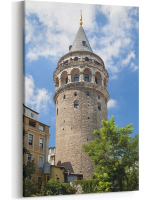 Olla 18929D Yapı Görseli Dikey Kanvas Tablo