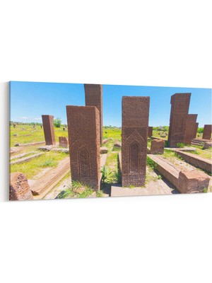 Olla 17885YD Yapı Görseli Yatay Dar Kanvas Tablo