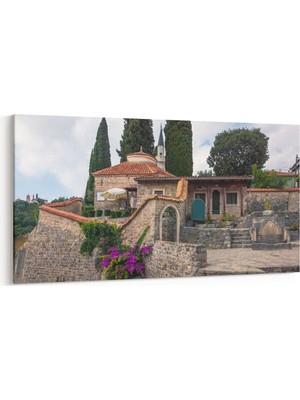 Olla 18049YD Yapı Görseli Yatay Dar Kanvas Tablo