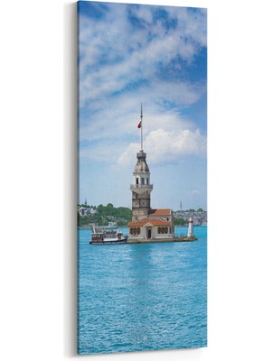Olla 18824DI Yapı Görseli Dikey Ince Kanvas Tablo