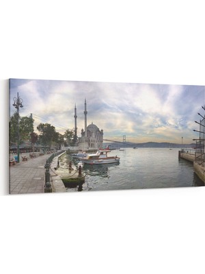 Olla 18708YD Yapı Görseli Yatay Dar Kanvas Tablo