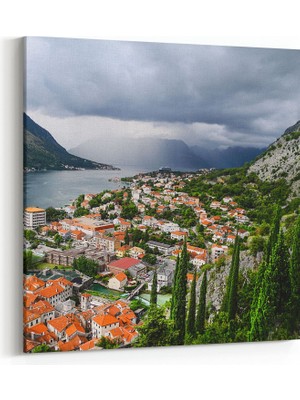 Olla 18056K Yapı Görseli Kare Kanvas Tablo