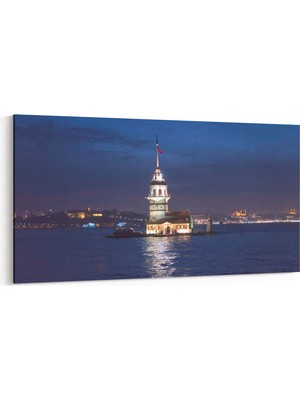 Olla 18950YD Yapı Görseli Yatay Dar Kanvas Tablo