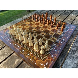 Kişiye Özel Megame Oyun Ahşap Tavla, Ahşap Satranç, Ahşap Tavla Satranç Seti, Hediyelik Ürün, Lüx Tavla Seti