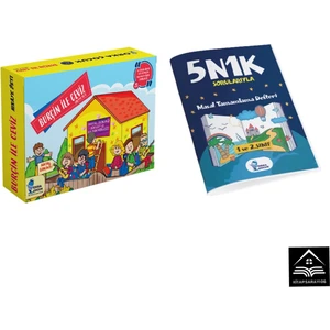 1. ve 2. Sınıflar Için Orka Çocuk Yayınları Burçin Ile Ceviz Hikaye Seti + 5N1K Masal Tamamlama (Ciltli)