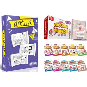 4. Sınıf Key Yayınları Keygiller Hikaye Serisi+Model Vücudun Bilmecesi (Ciltli)