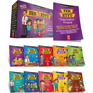3. Sınıf 10' Lu Hikaye Fen Köyü  64 Sayfa (Ciltli)