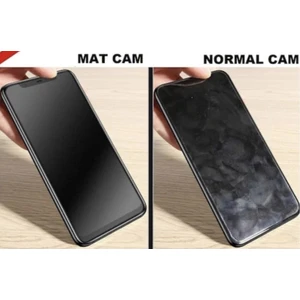 Apple iphone Xs Max Mat Hayalet Ekran Gizli Privacy Tam Kaplayan Kırılmaz Cam Seramik Nano Ekran Koruyucu