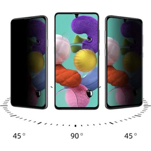 Huawei P Smart 2021 Mat Hayalet Ekran Gizli Privacy Tam Kaplayan Kırılmaz Cam Seramik Ekran Koruyucu
