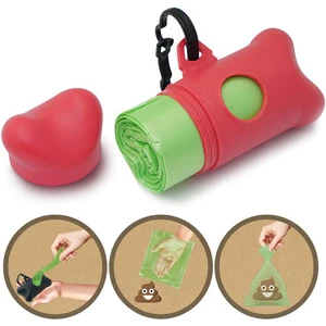 Evcil Hayvan Kaka Torbası Kit-Kırmızı