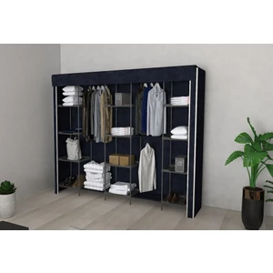 Cimri Kese 14 Raflı Plastik Dolap 160 cm Yükseklik Modern Tasarım Montajsız Kullanım