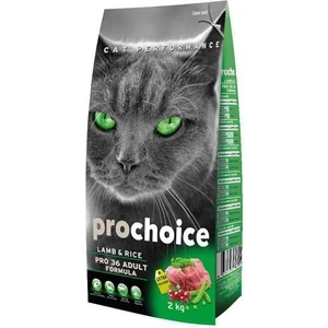 Pro Choice Pro 36 Lamb & Rice Kuzu Pirinçli Yetişkin Kedi Maması 2 kg