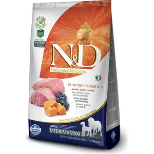 N&d Pumpkin Tahılsız Kuzu Etli Yaban Mersinli Orta ve Büyük Irk Yetişkin Köpek Maması 12 kg
