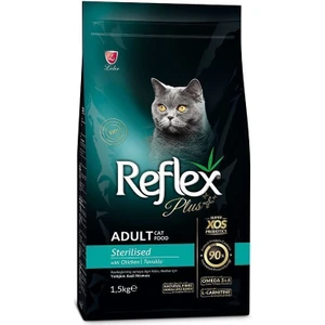 Plus Tavuklu Kısırlaştırılmış Kedi Maması 1.5 kg