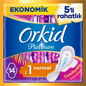 Platinum Hijyenik Ped 14 Adet Sızıntı Önleyici Teknoloji ile Gün Boyu Konfor