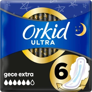 Ultra Extra Gece Extra 6 Adet Tekli Paket Hijyenik Ped