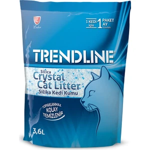 Süper Emici Tozsuz Silika Kristal Kedi Kumu 3.6 Lt 1,4 kg