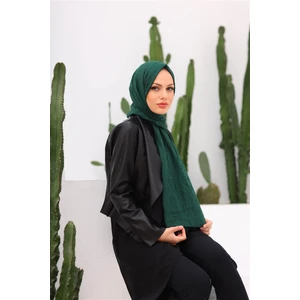 Bambu Kraş Şal Zümrüt