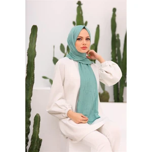 Bambu Kraş Şal Mint Yeşili
