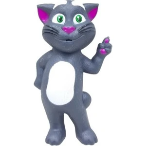 Konuşan Kedi Tom Ses Kaydeden Müzikli 23 cm Oyuncak Konuşan Kedi