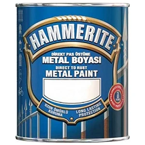 Hammerite Pürüzsüz Metal Boyası Beyaz 0,75 Lt