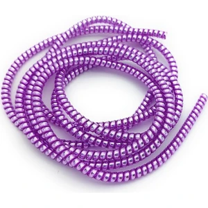 Spelt Kablo Kordon Koruyucu Spiral Sarma Kılıf Koruma Magenta Shine
