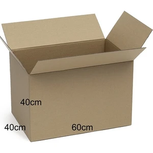 Minimax Market Gramajlı 60X40X40 cm 1 Adet Çift Oluklu Taşıma,taşınma Kolisi,karton Koli, Boş Koli