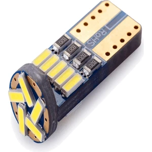Gürler Oto Kılıf ve Aksesuar 10 Adet T10 LED Ampül 15 Ledli Beyaz 12V 5W