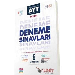 Limit Yayınları AYT Sayısal 5'li Deneme Seti