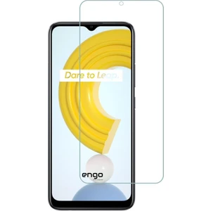 Realme C21 Ekran Koruyucu Nano Temperli Cam Esnek Şeffaf Tasarım