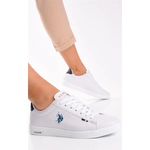 U.S. Polo Assn. Franco Beyaz Kadın Spor Sneaker Ayakkabı V8