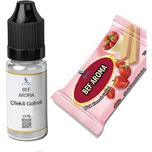 Bef Aroma Bef Çilekli Gofret Gıda Aroması , Gıda Şurubu