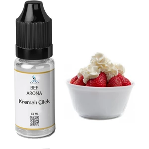 Bef Aroma Bef Kremalı Çilek Gıda Aroması , Gıda Şurubu
