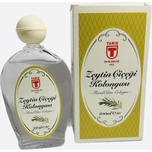 Zeytin Çiçeği Kolonyası 80 Derece 200 ml Cam Şişe