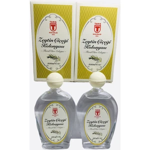 Zeytin Çiçeği Kolonyası 80 Derece 200 ml Cam Şişe - 2'li Set