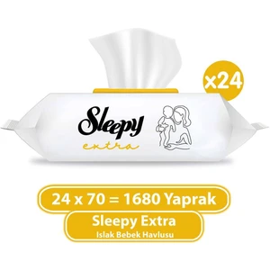 Extra Islak Bebek Havlusu 24x70 (1680 Yaprak)