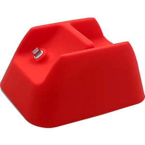 Airpods Max Için Silikon Masaüstü Şarj Standı - Kırmızı (Yurt Dışından)