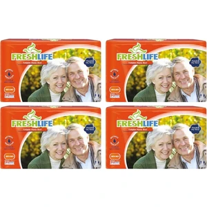 Yetişkin Hasta Bezi Orta Boy 85-125 cm 30'lu 4 Paket Belbantlı