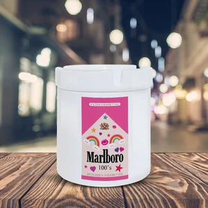 Esprili Küllük Cici Paket Baskılı Kül Tablası K-129