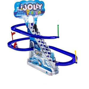 Oyuncak Sevimli Penguenler Kaydıraklı Sesli Set