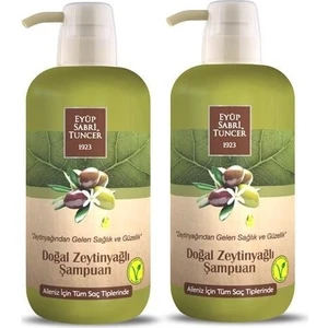 Eyüp Sabri Tuncer Doğal Zeytinyağlı Şampuan 600  ml x 2