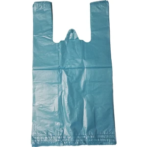 Merpak Ambalaj Mavi Poşet Renkli Poşet Atlet Orta Boy 28X45 cm 1 kg x 80'li