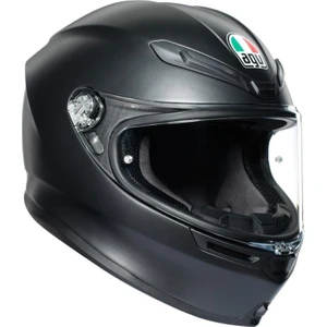 Agv K6 Solid Plk Matt Black Kapalı Motosiklet Kaskı